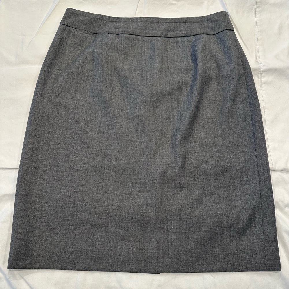 J. Crew wool pencil skirt